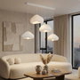 Opviq Lámpara de Araña Lora-Set-Lora-30-4-C-Nua Blanca